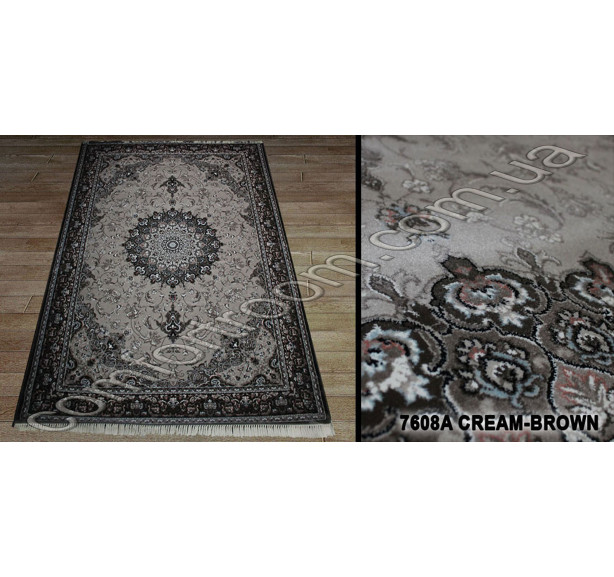Килим Turkistan 7608a cream-brown - Фото 1
